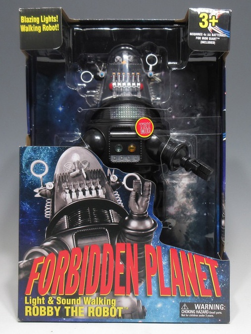 Forbidden Planet Robby The Robot Figure with Light & Walking Sound for sale online 