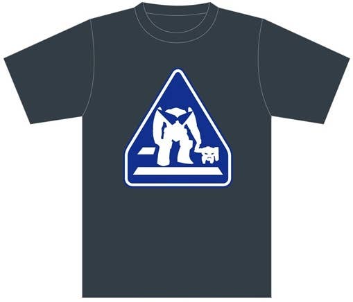 Gurren Lagann: Sign T-shirt Gurren and Laggan Crossing Charcoal S Size |  HLJ.com