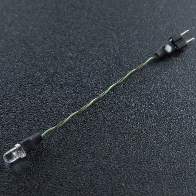Shell Shape 3mm LED Green | HLJ.com