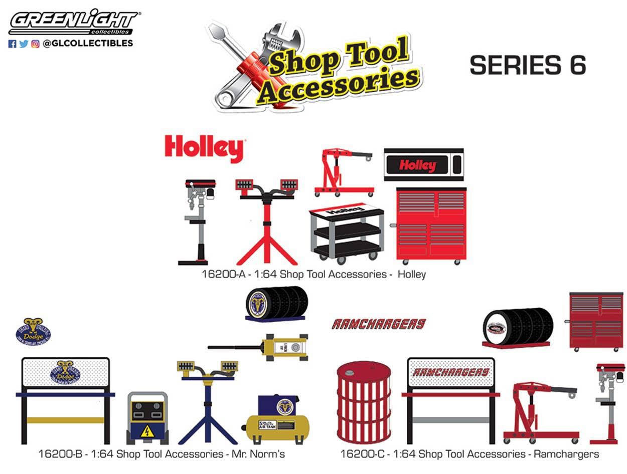 Auto Body Shop Shop Tool Accessories Series 6 Ramchargers