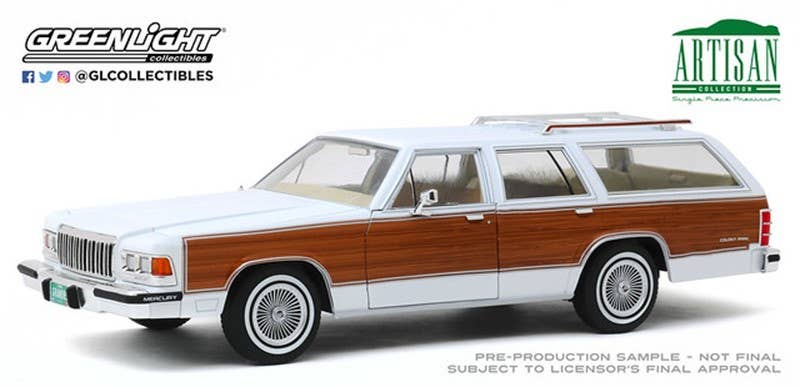 GreenLight Artisan Collection 1989 Mercury Grand Marquis Colony