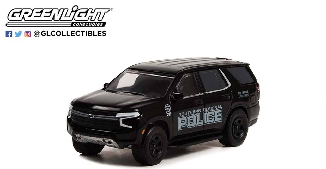 GreenLight Hot Pursuit 2021 Chevrolet Tahoe Police Pursuit Vehicle