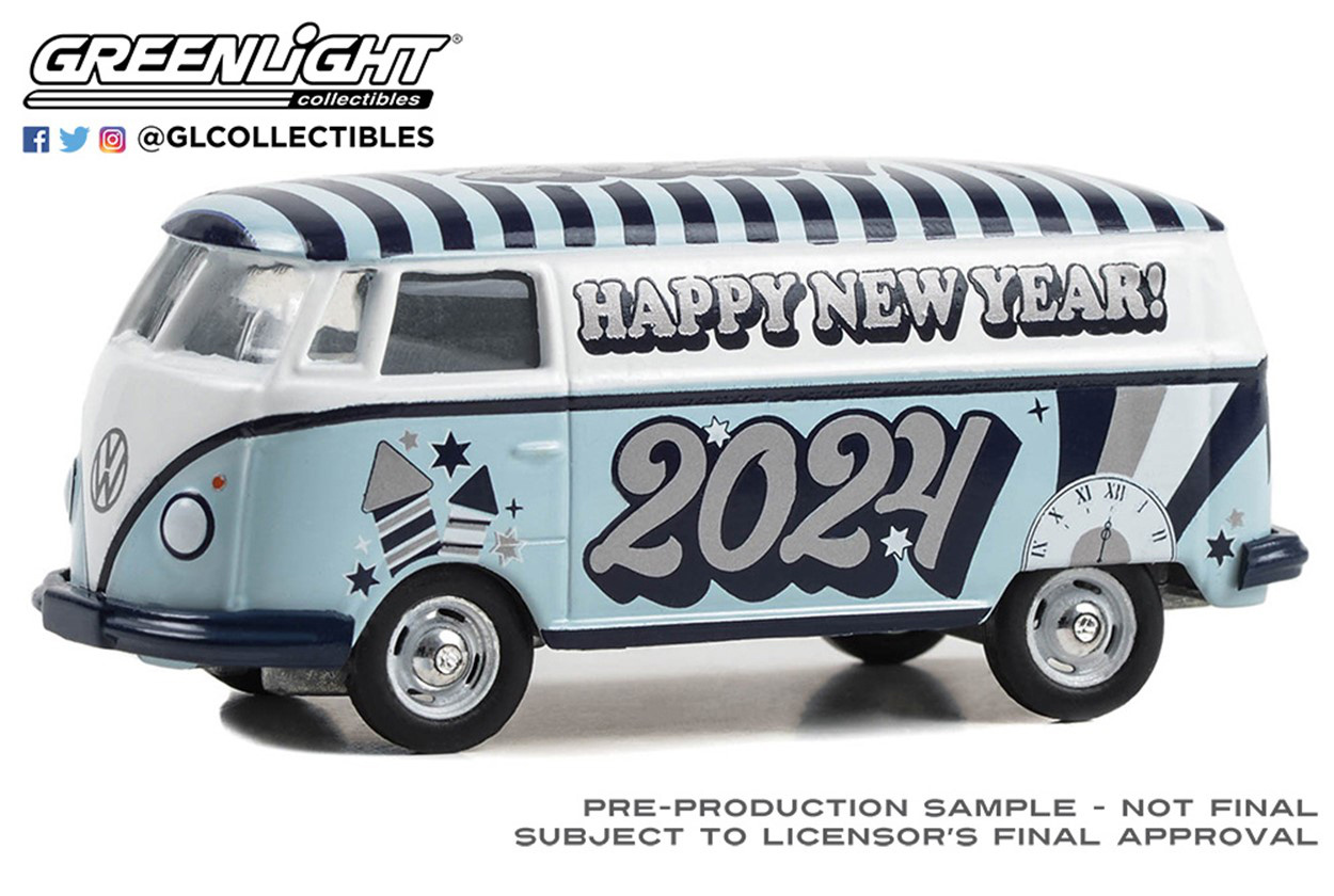 GreenLight Volkswagen Type 2 Panel Van New Year 2025