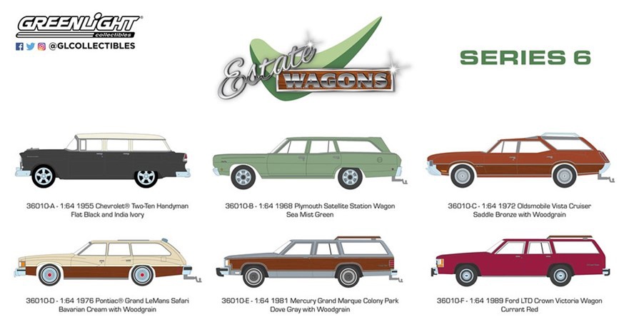 GREENLIGHT ANNIVERSARY COLLECTION SERIES 14 SET - 6 1/64