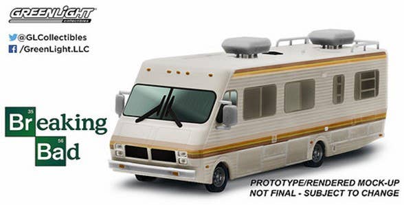 Breaking Bad 1986 Fleetwood Bounder RV 1:64 Scale Die Cast