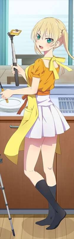 Girlfriend, Girlfriend: Newly Drawn Hugging Pillow Cover: Rika