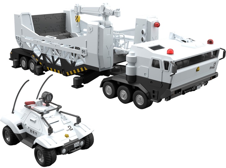 MODEROID Type 98 Special Command Vehicle & Type 99 Special Labor Carrier (Patlabor)