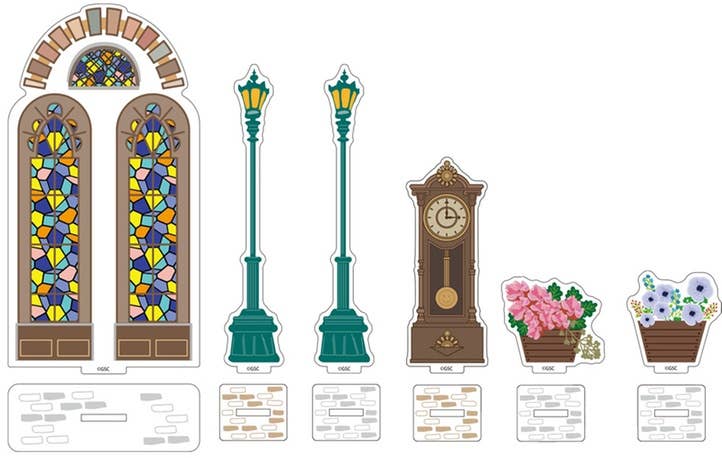 Nendoroid More Acrylic Stand Decorations: Cafe