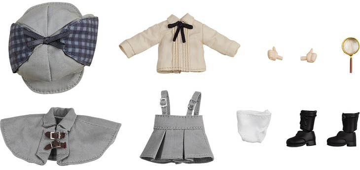 Nendoroid Doll Outfit Set: Detective - Girl (Gray)