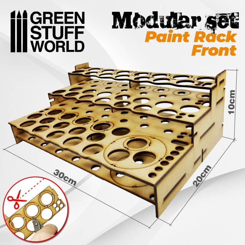 All Panel Paint Rack Assembled Paint Rack Front | HLJ.com