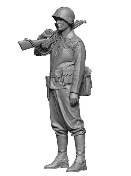WWII U.S. Marines 2 Soldier with Thompson on His Shoulder | HLJ.com