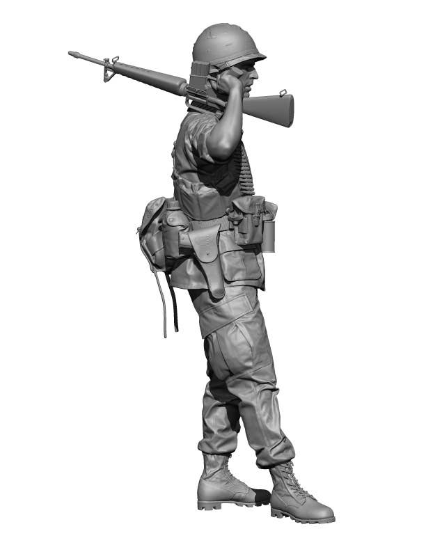 ミリタリーフィギュア※台紙なし Vietnamwar U.S rifleman1 | HLJ.com