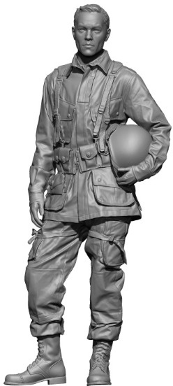 1/48 H3 Models WW2 U.S Paratrooper, Normandy 