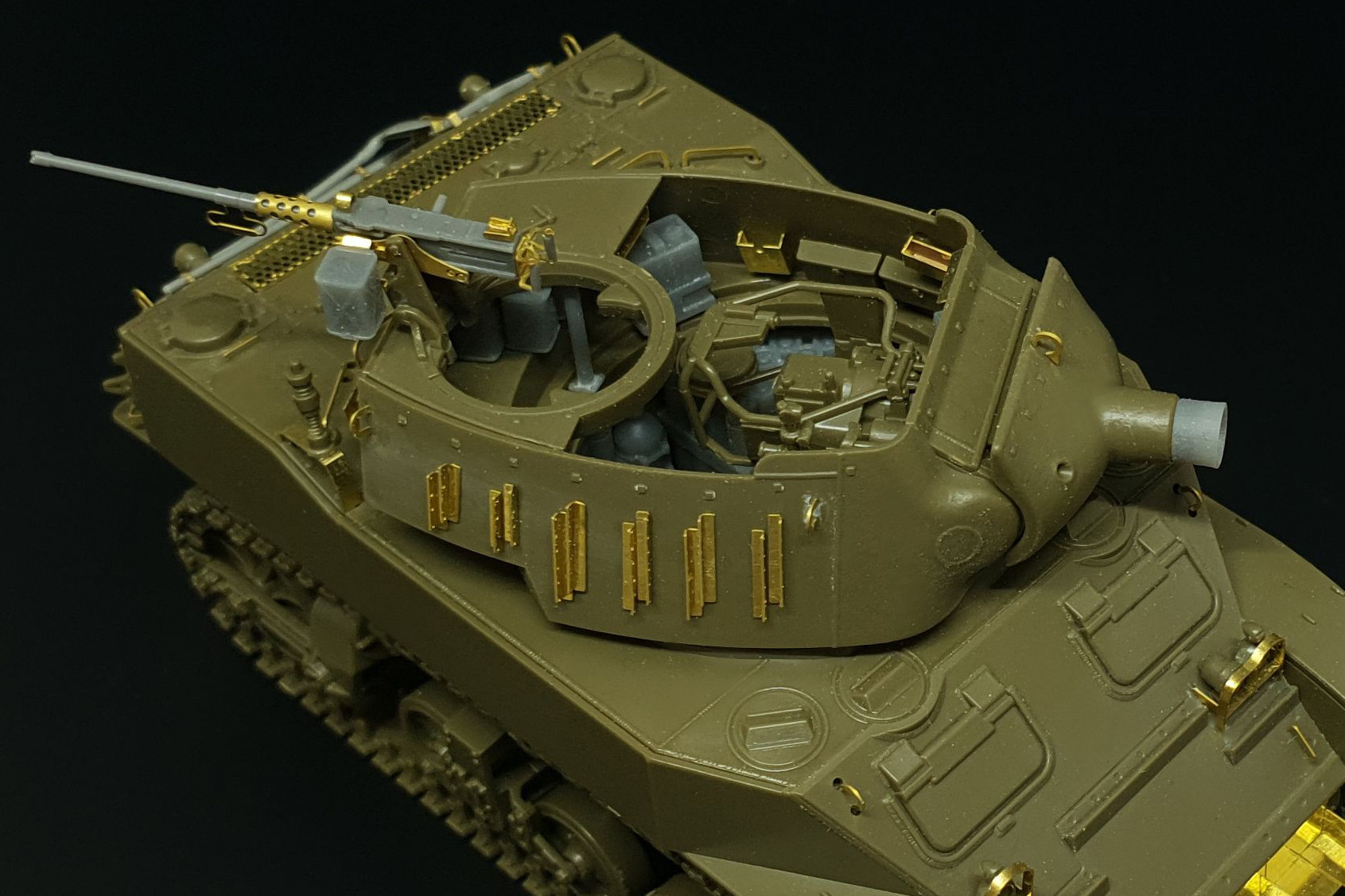 Tamiya 1/48 scale M8 U.S. Howitzer Motor Carriage plastic model