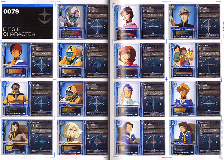 Mobile Suit Gundam Card Builder All Material