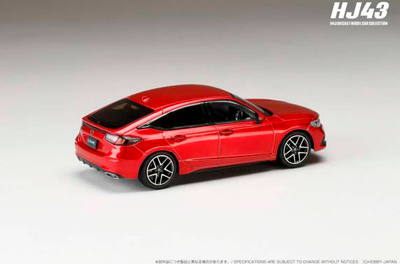 1/43 Honda Civic (FL1) LX Premium Crystal Red Metallic