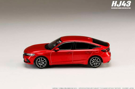 1/43 Honda Civic (FL1) LX Premium Crystal Red Metallic