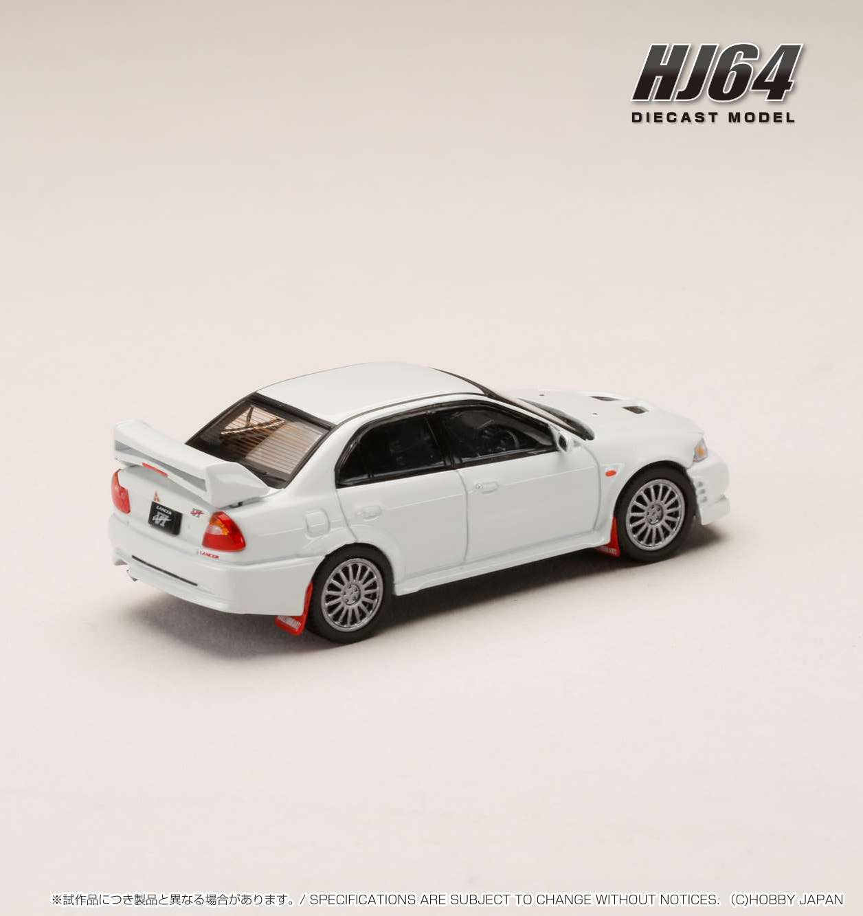 Hobby Japan 1:64 Mitsubishi Lancer GSR EVO VI 1999 with Mud Flap in La