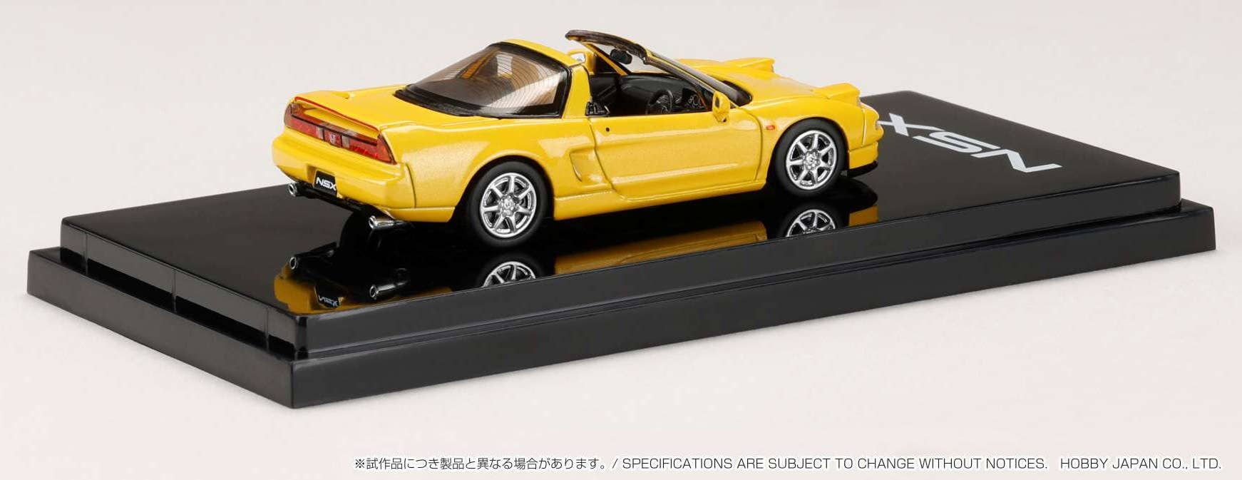 Honda NSX Type T with Detachable Roof Indy Yellow Pearl