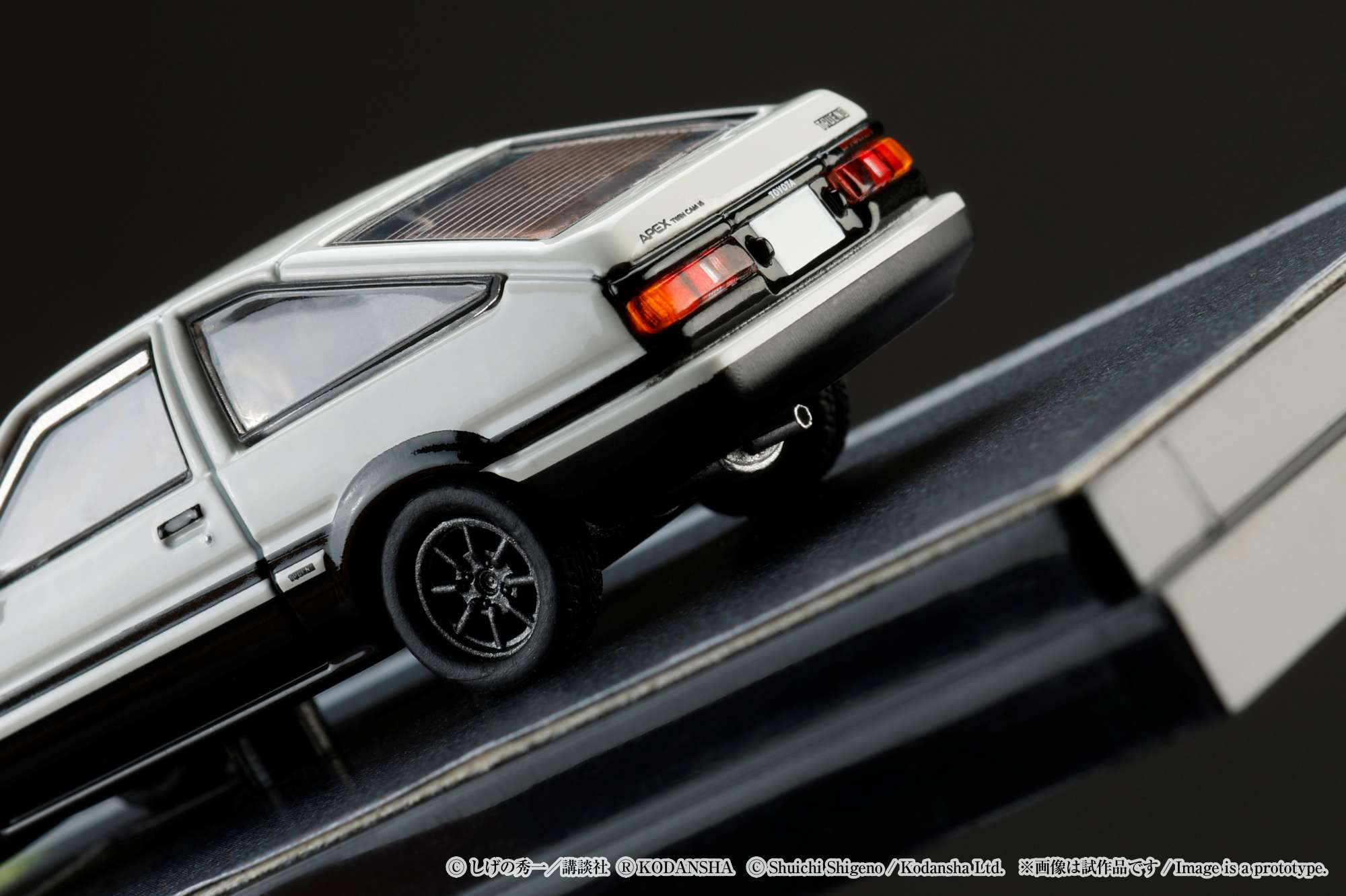 Toyota Trueno (AE86) with Takumi Diecast Figure Initial D First