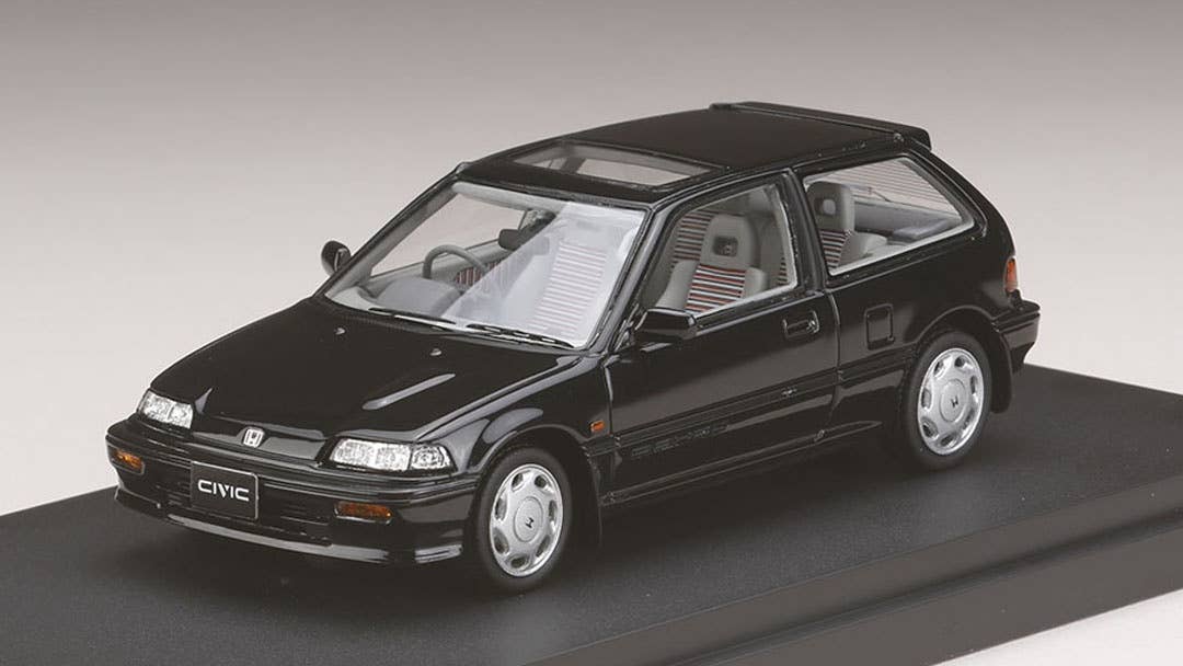 Honda Civic Si (EF3) Brilliant Black Metallic | HLJ.com
