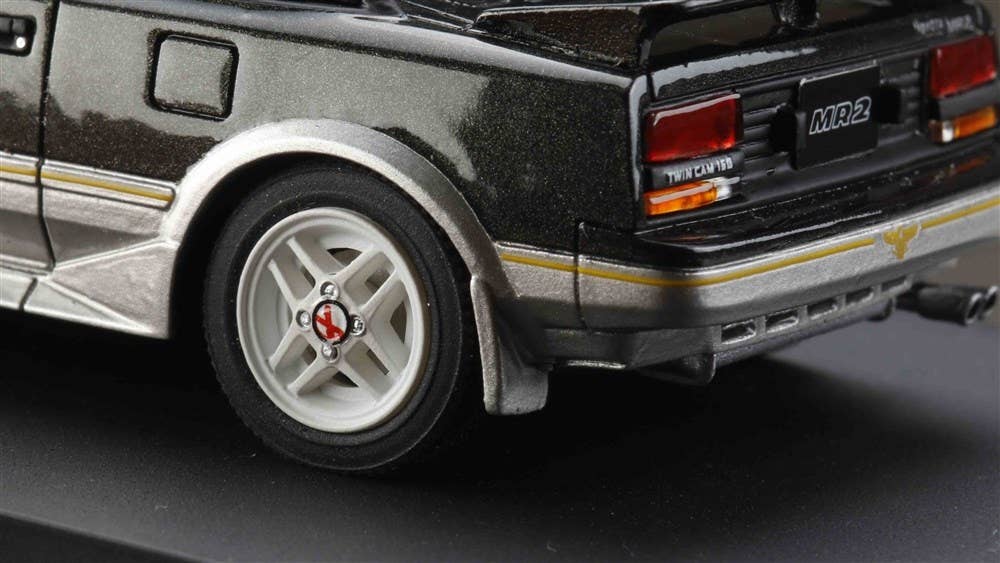 MARK43 1/43 トヨタ MR2 G-Limited Sherwood Toyota MR2 G-Limited with Tom`s New Sports Wheel Sherwood Toning