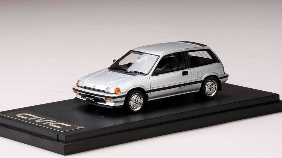 HONDA CIVIC Si 1984 1/43スケール Honda Civic Si (AT) 1984 (Wonder Civic) Red | HLJ.com