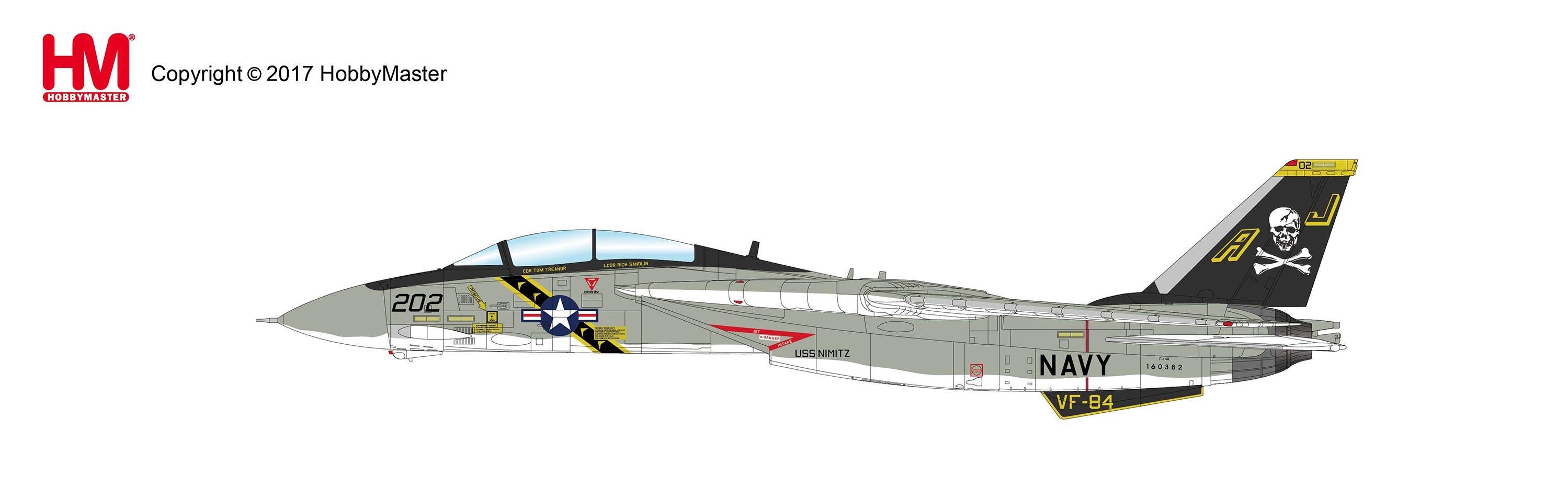 Grumman F-14A Tomcat 160382/AJ 202, VF-84 