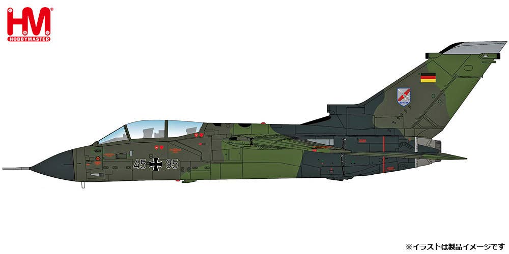 Herpa Avion Miniature Luftwaffe Alpha Jet A - Fighter-Bomber Wing 43 (JaboG 43), Oldenburg - NATO Tiger Meet 1991 Miniature à l'échelle 1:72, pièce de Collection, modèle sans Support, métal