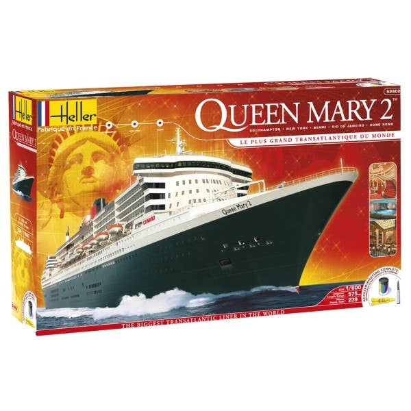 Heller Queen Mary 2 プラモデル 1/600 Queen Mary 2 | HLJ.com