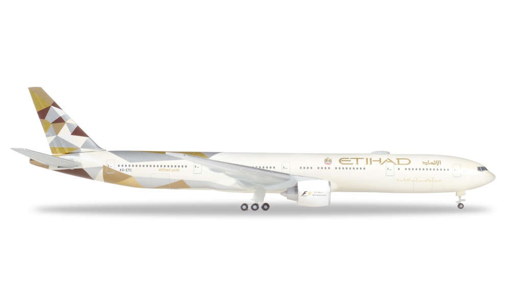 ヘルパ 1/200 エティハド航空 B777-300ER 551410 - メルカリ