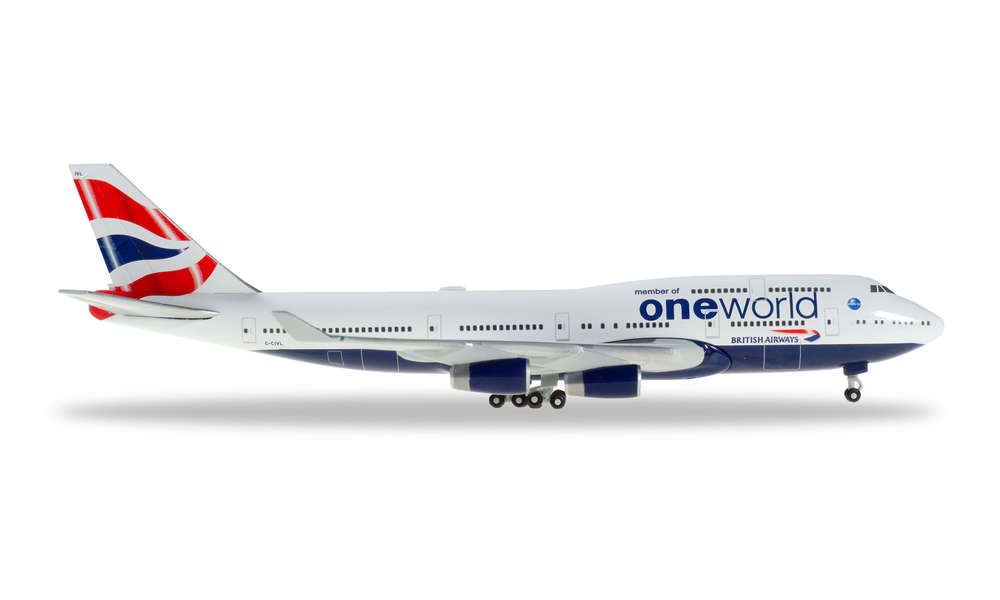 747-400 British Airways OneWorld G-CIVL | HLJ.com