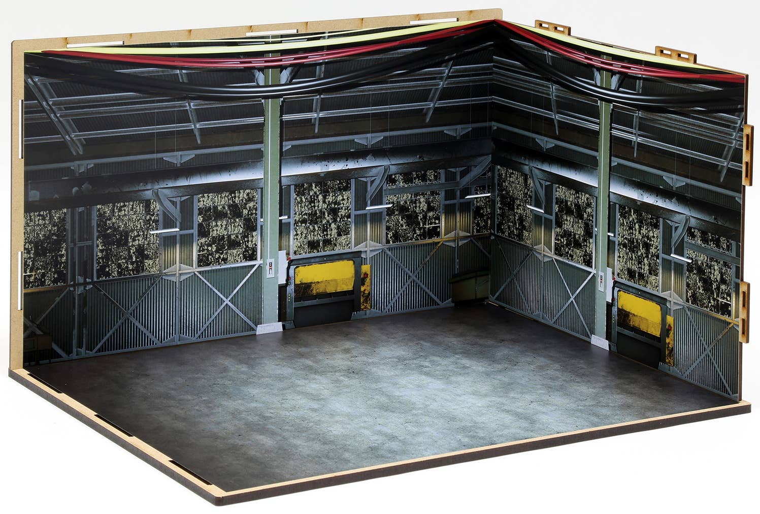 Diorama Room M Set HEX006a Hangar F