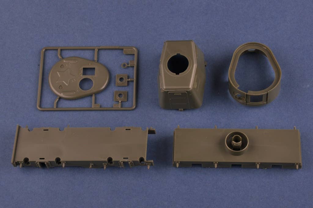 Hobby Boss 085516 1/35 MBV-2, Late KT-28 Gun Plastikmodellbausatz, Modelleisenbahnzubehör, Hobby, Modellbau, Mehrfarbig
