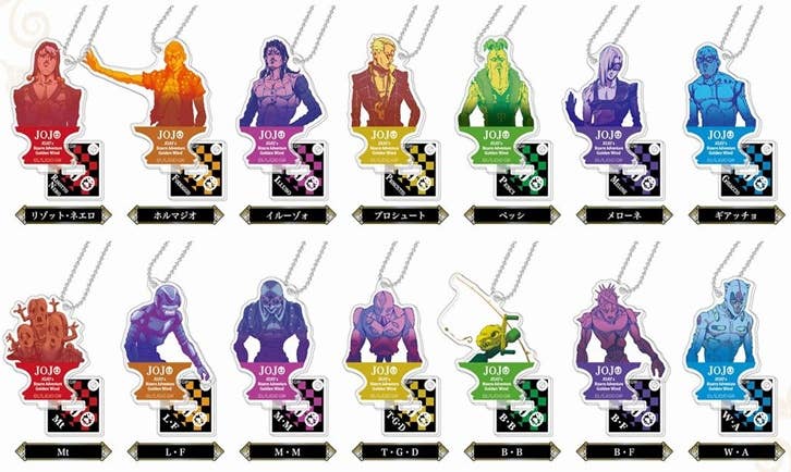 JoJo's Bizarre Adventure: Golden Wind Vol.2: Stand Mini Acrylic