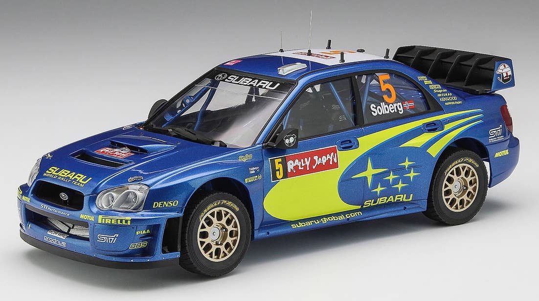 ディーラー2005 Subaru WRC Itally 1/43 インプレッサ Subaru Impreza WRC 2005 