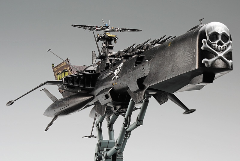 Captain Harlock : Albator - Maquette Space Pirate Battelship Arcadia 3rd  Ship KAI Strong Attack Type - Imagin'ères