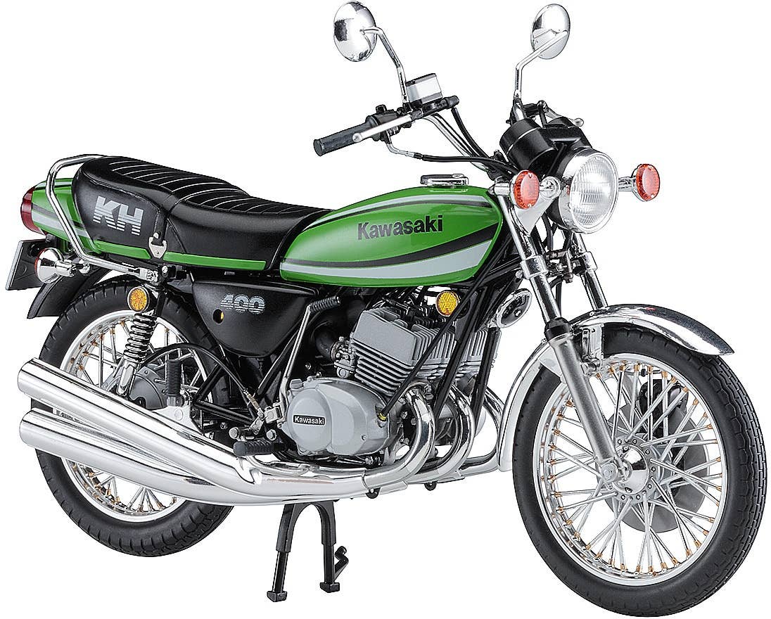 バイク/プラモデル/CB400FOUR/Z400FX/GS400E/KH400 オートバイ