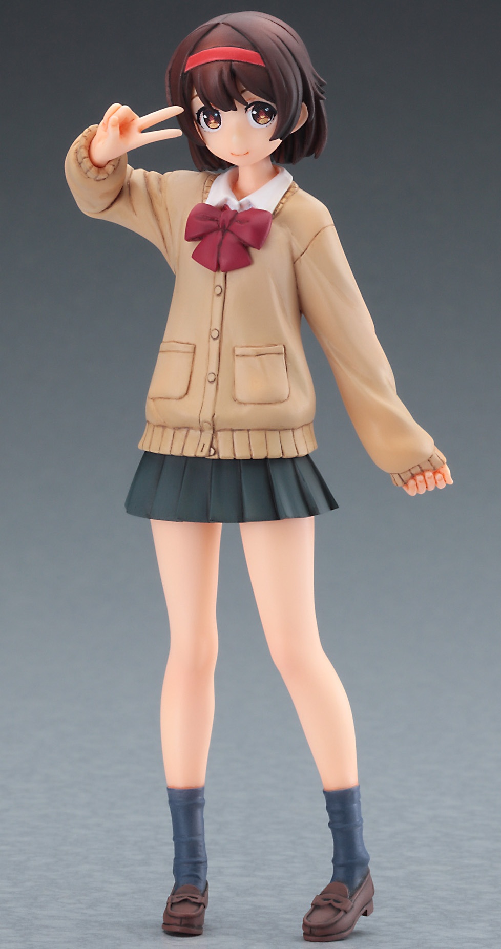 1/12 Resin Figure Model Kit Japanese Girl in School Uniform Unpainted Unassamble 