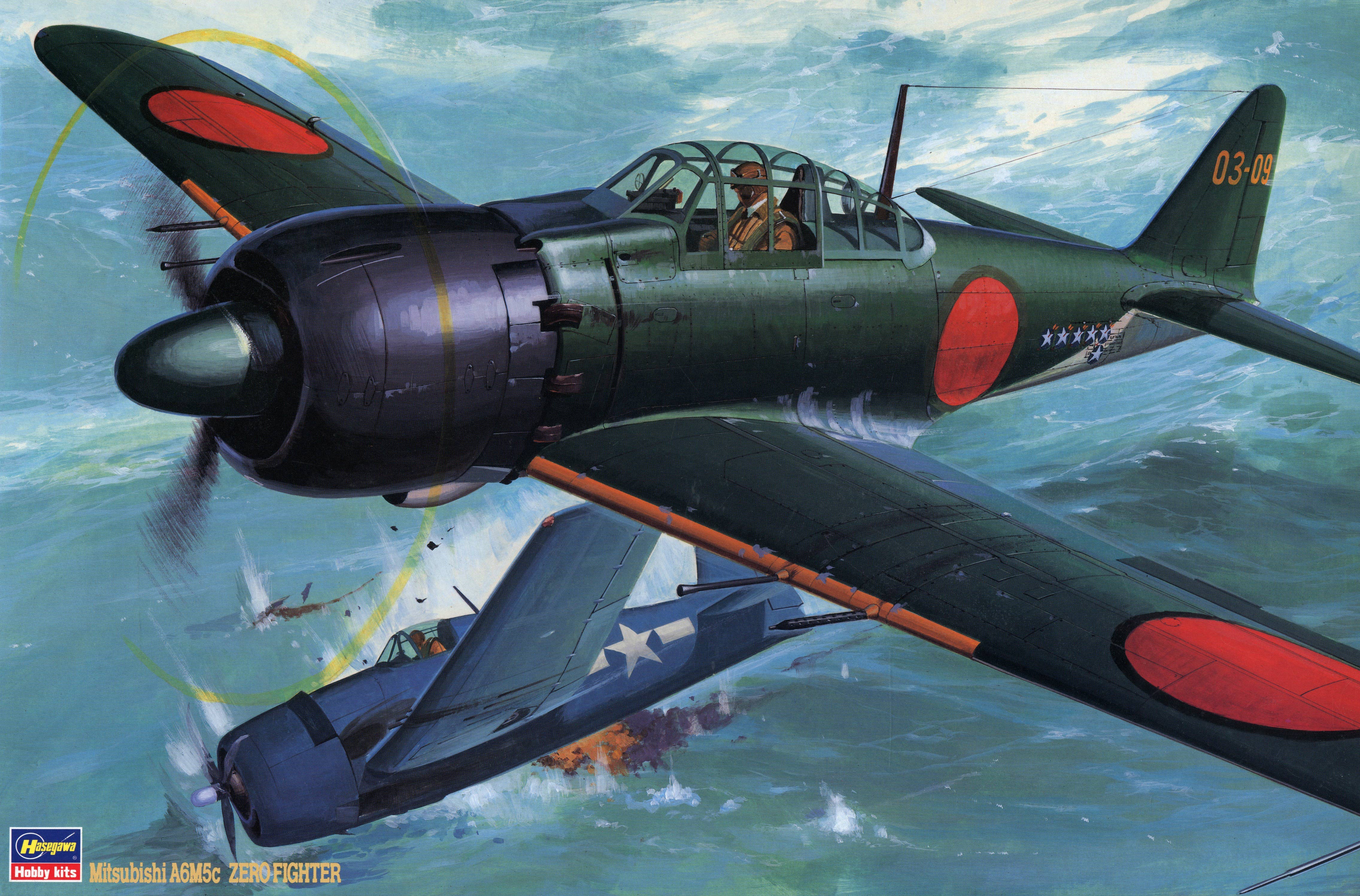 1/32 Mitsubishi A6M5c Zero Fighter Type 52 (Zeke)