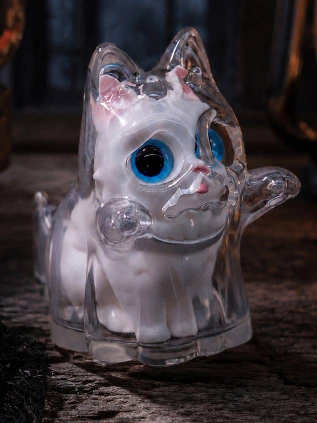 Crystal Clear Ghost Non-Scale Figure