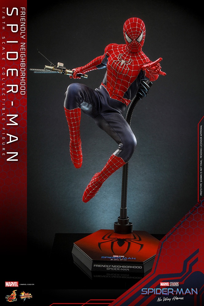 Movie Masterpiece - Fully Poseable Figure: Spider-Man: No Way Home - Friendly Neighborhood Spider-Man