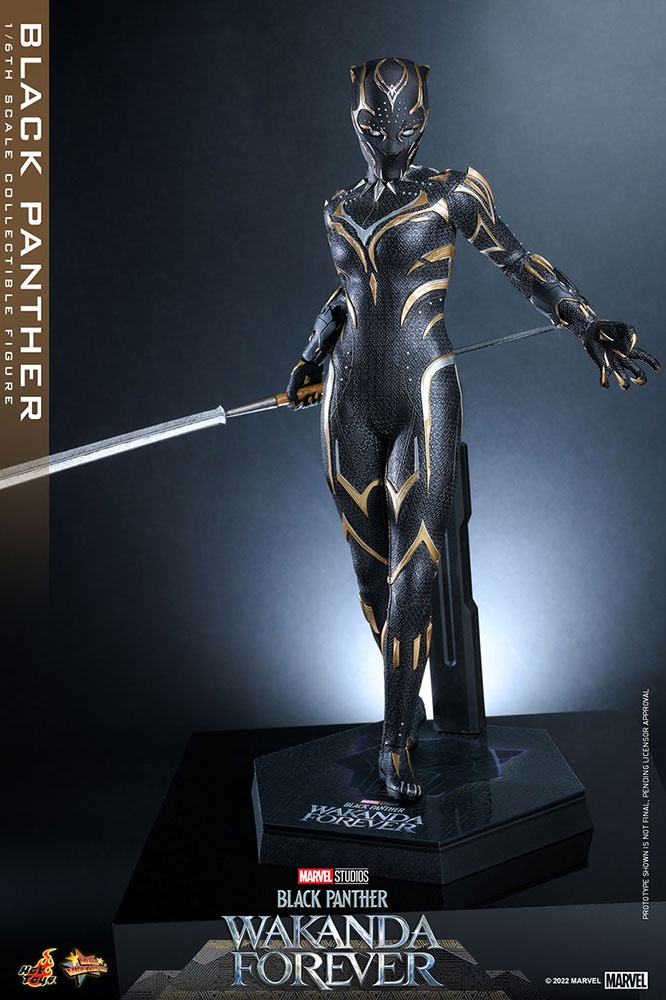 Movie Masterpiece - Fully Poseable Figure: Black Panther: Wakanda Forever -  Black Panther