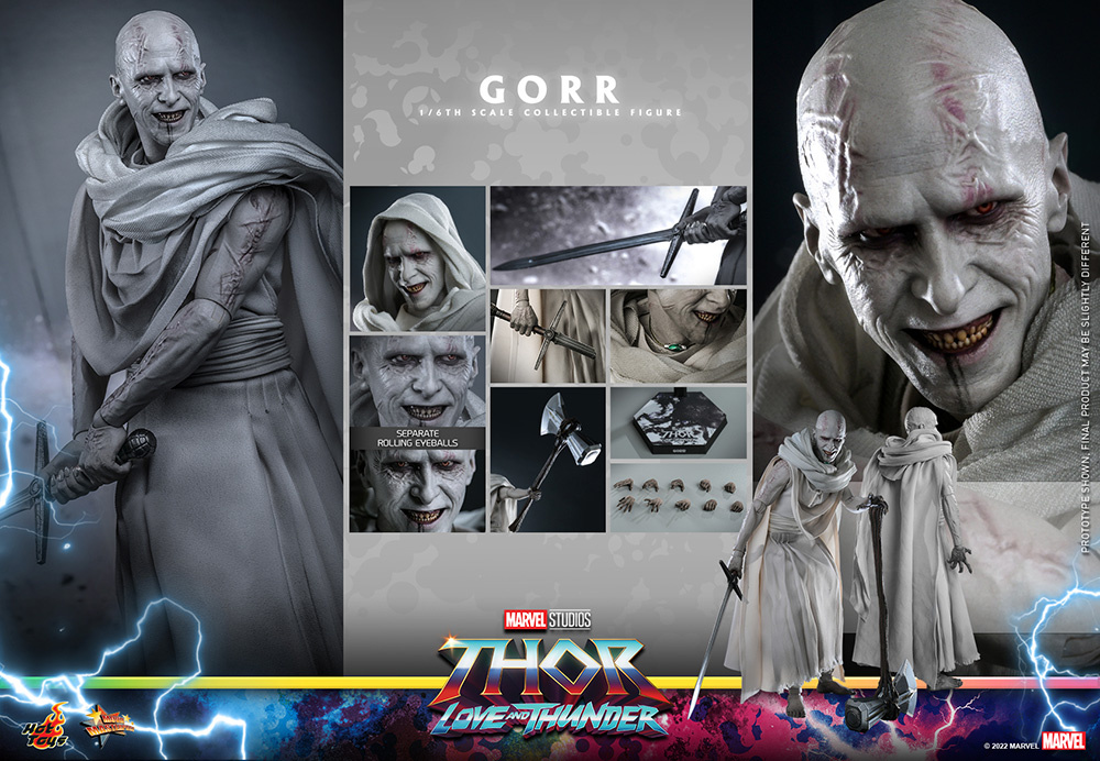 Movie Masterpiece - Fully Poseable Figure: Thor: Love and Thunder - Gorr