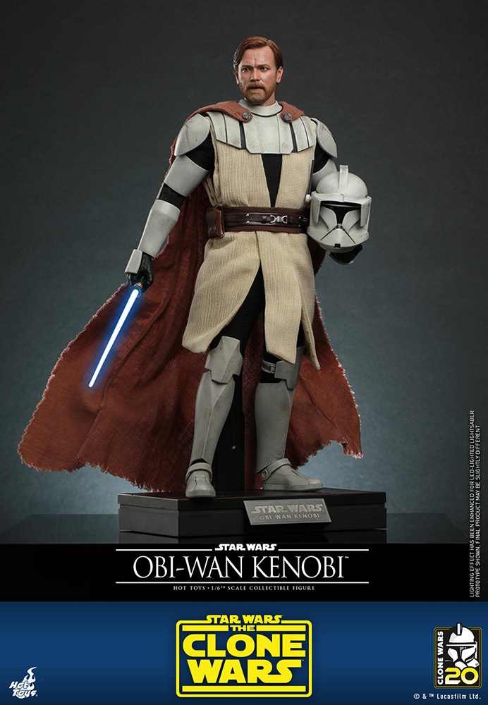 Star Wars - Star Wars The Clone Wars Obi-Wan Kenobi 1:6 - Action Figure