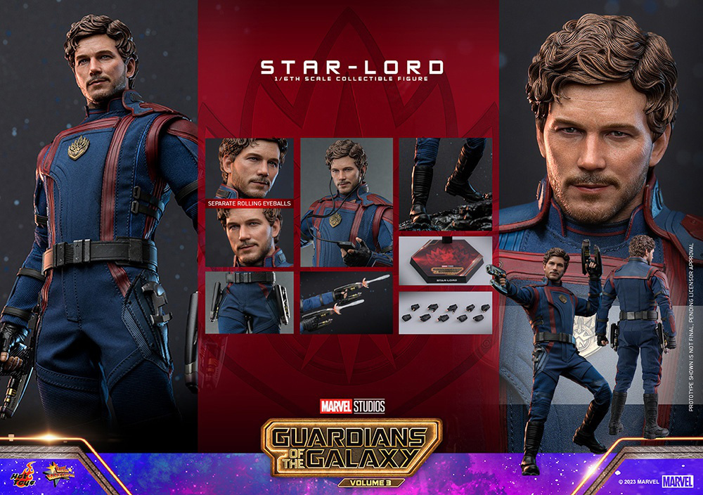 Hot Toys Movie Masterpiece Guardians of the Galaxy Star-Lord 1/6