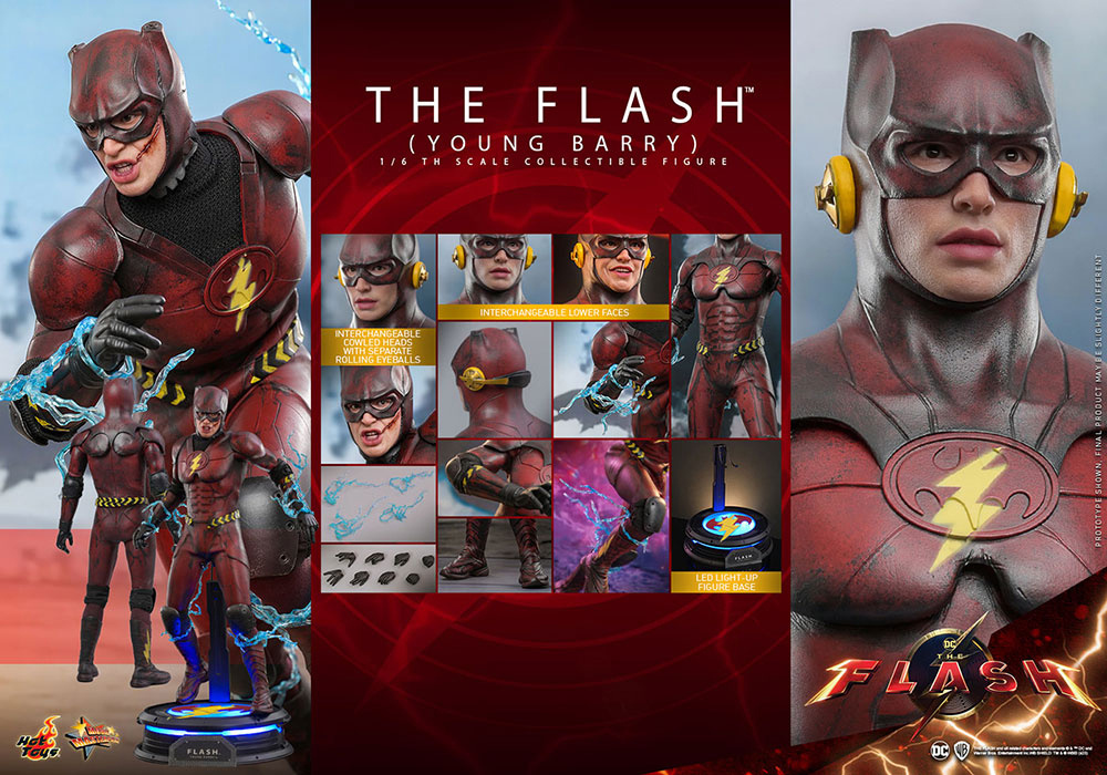 DC Comics: The Flash Movie - The Flash Young Barry 1:6 Scale Figure