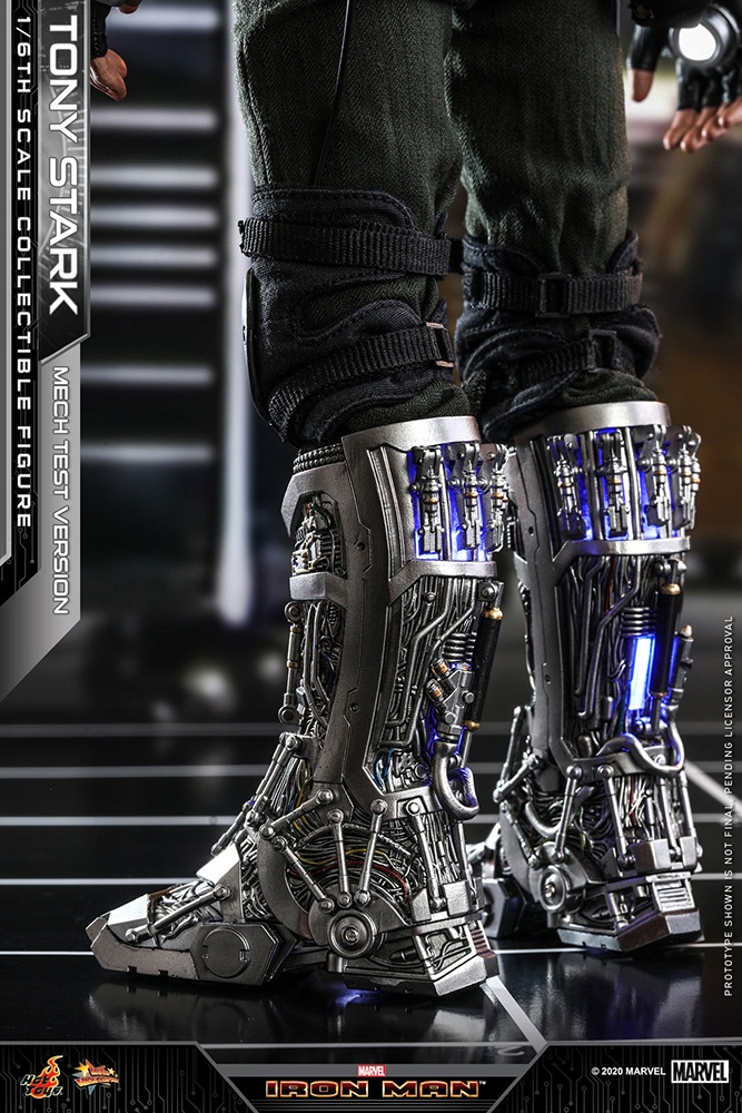 Movie Masterpiece Fully Poseable Figure: Iron Man Tony Stark (Mech Test  Version 2.0) | HLJ.com