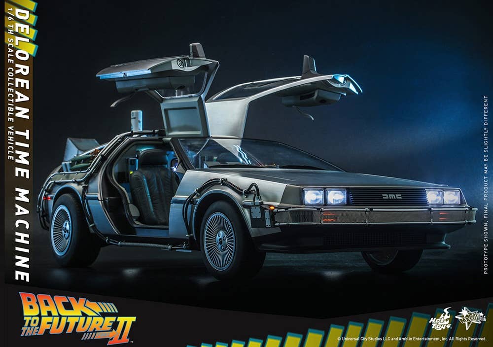 Movie Masterpiece Back To The Future Part II Vehicle DeLorean Time movie-masterpiece-back-to-the-future-part-ii-vehicle-delorean-time