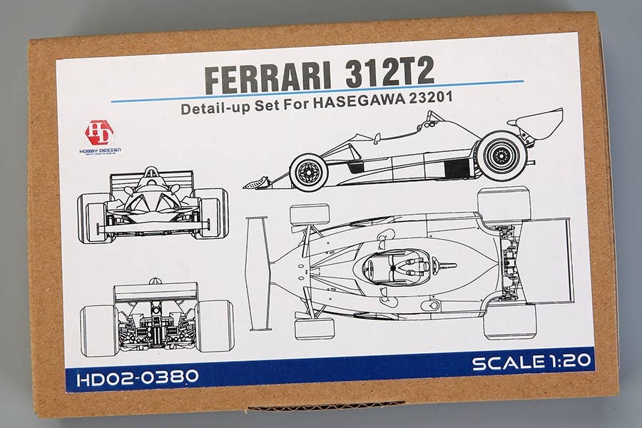 Ferrari 312T2 Detail-up Set For Hasegawa（PE+Metal parts+Resin